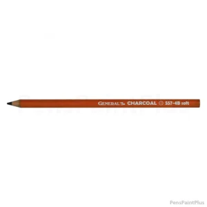 General's Charcoal Kohlestift 4B – sehr weiche Mine für dunkle Flächen und Schatten