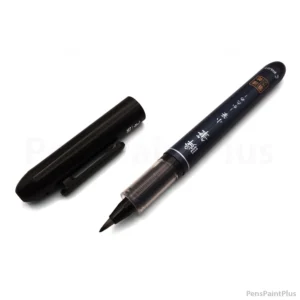 Pilot Shunpitsu Pinselstift mit harter Spitze, schwarze Tinte