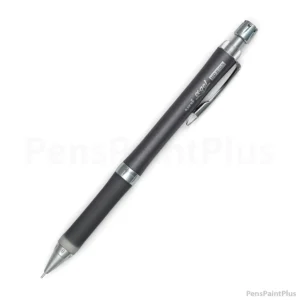 Uni Alpha Gel Slim Druckbleistift in Grau mit Gummigriff und 0,5 mm Mine