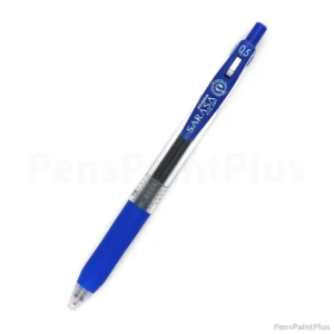Zebra Sarasa Clip Gelstift 0,5 mm Blau mit Gummigriff