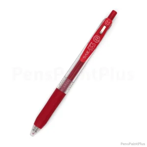 Zebra Sarasa Clip Gelstift 0,5 mm Rot mit Gummigriff